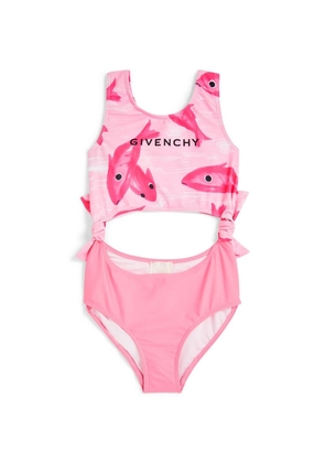 Givenchy Kids Fish Print Swim Suitsuit (4-12+ Years)