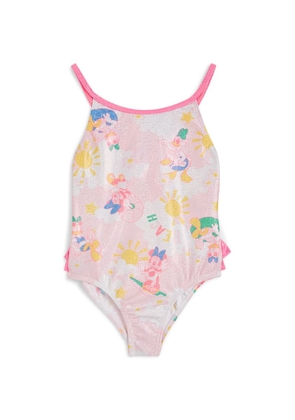 Billieblush X Disney Glitter Graphic Swimsuit (2-10 Years)