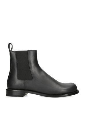 Loewe Leather Campo Chelsea Boots