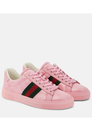 Gucci Ace GG Crystal canvas sneakers