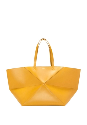 Loewe Extra Large Leather Puzzle Fold Tote Bag