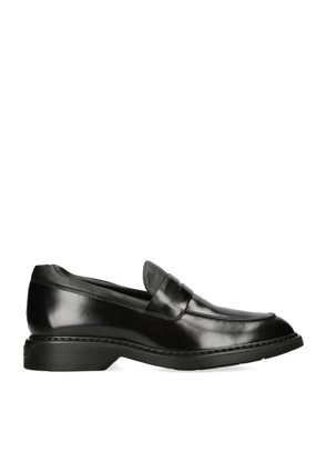 Hogan Leather H576 Penny Loafers