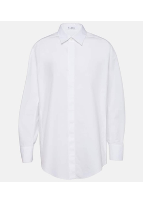 Alaïa Oversized cotton shirt
