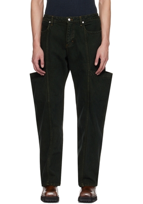Eckhaus Latta Green Pocket Jeans