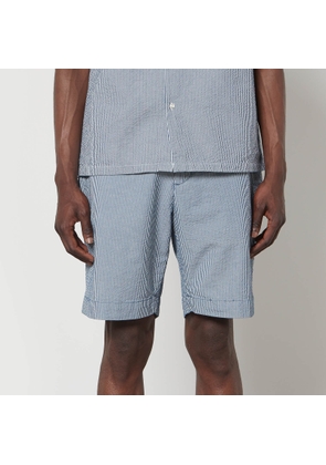 Officine Générale Joaquim Cotton-Seersucker Shorts - IT 52/XL
