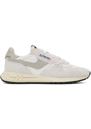 AUTRY Off-White Reelwind Low Sneakers