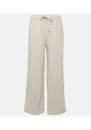 Velvet Gwyneth linen wide-leg pants