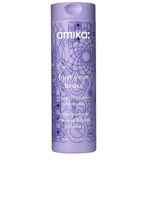 amika Travel Bust Your Brass Cool Blonde Shampoo in Beauty: NA.