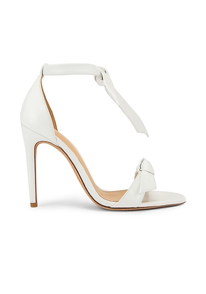 Alexandre Birman Clarita Sandal in White. Size 36.5, 37.5, 39, 39.5.