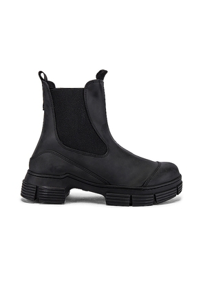 Ganni City Boot in Black. Size 35, 37.