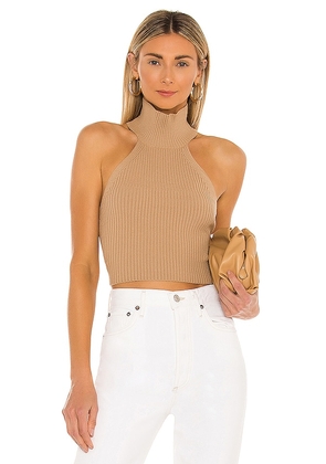 House of Harlow 1960 x REVOLVE Heather Halter Top in Nude. Size M, S, XL, XS.