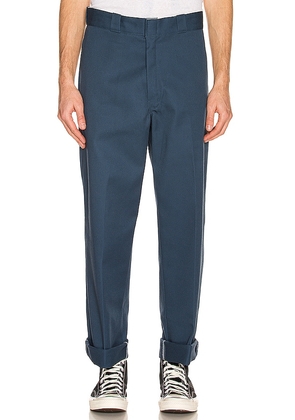Dickies 874 Work Straight Leg Pant in Blue. Size 32x32.