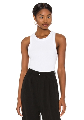 Citizens of Humanity Isabel Rib Tank in White. Size S, XL, XS.