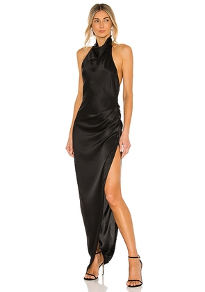 Amanda Uprichard X REVOLVE Samba Gown in Black. Size M, S, XL.