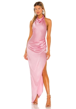 Amanda Uprichard X REVOLVE Samba Gown in Pink. Size M.