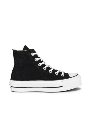 Converse Chuck Taylor All Star Lift Hi Sneaker in Black. Size 10, 10.5, 5, 5.5, 6, 6.5, 7, 7.5, 8, 8.5, 9, 9.5.