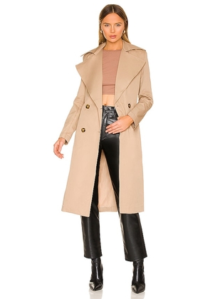 Bardot The Classic Trench in Tan. Size 12, 4, 6, 8.