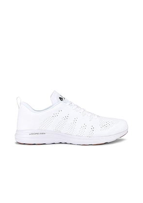APL: Athletic Propulsion Labs Techloom Pro in White. Size 10.5, 11, 11.5, 12, 7.5, 8, 8.5, 9, 9.5.