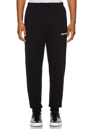 Helmut Lang Relaxed Jogger in Black. Size S, XL.