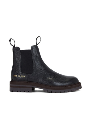 Common Projects Winter Chelsea Boot in Black. Size 41, 42, 43, 45, 46.