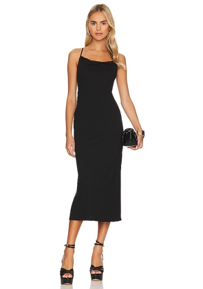 House of Harlow 1960 x REVOLVE Ruthie Midi Dress in Black. Size S, XS.
