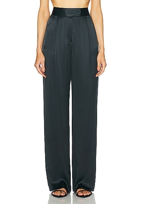 The Sei Wide Leg Trouser in Ink - Black. Size 0 (also in 2, 4, 6, 8).