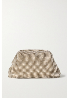 Loeffler Randall - Doreen Crystal-embellished Faille Shoulder Bag - Gold - One size