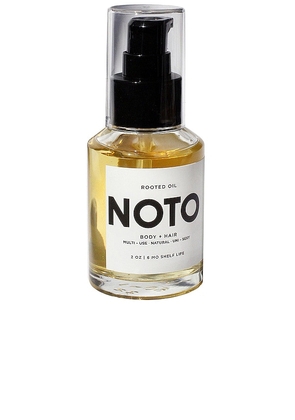 NOTO Botanics Rooted Oil in Beauty: NA.