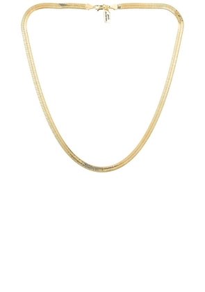 petit moments Cher Chain Necklace in Metallic Gold.