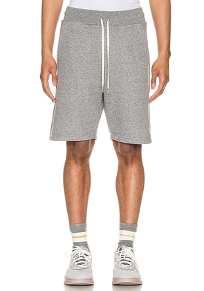 JOHN ELLIOTT Crimson Shorts in Grey. Size M, S, XL, XS.