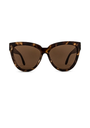 Le Specs Liar Liar Sunglasses in Brown.