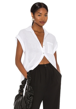 Rails Whitney Top in White. Size M, S, XS.