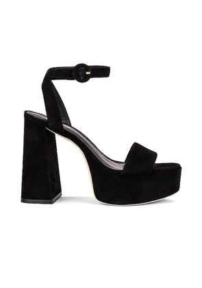 Larroude Dolly Sandal in Black. Size 5.5, 9, 9.5.