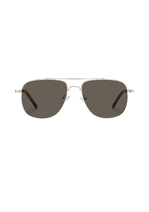 Le Specs The Charmer in Metallic Gold.