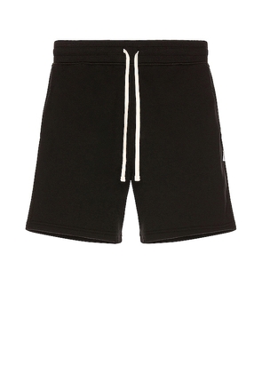 Reigning Champ Reigning 6 Champ Sweatshort in Black. Size S.
