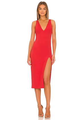 Katie May x REVOLVE Caliente Dress in Red. Size M, S, XS.