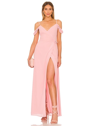 Lovers and Friends The Cassie Gown in Pink. Size S.