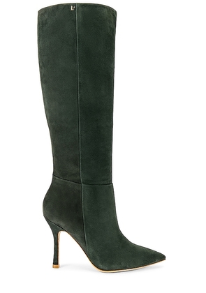 Larroude Kate Boot in Green. Size 6.5.