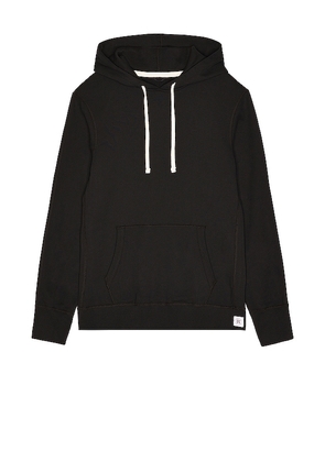 Reigning Champ Pullover Hoodie in Black. Size S.