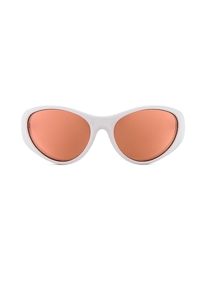 Le Specs Dotcom Limited Edition Sunglasses in Metallic Silver.