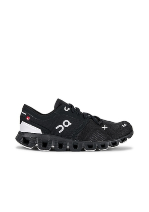 On Cloud X 3 Sneaker in Black. Size 5.5, 7, 7.5.