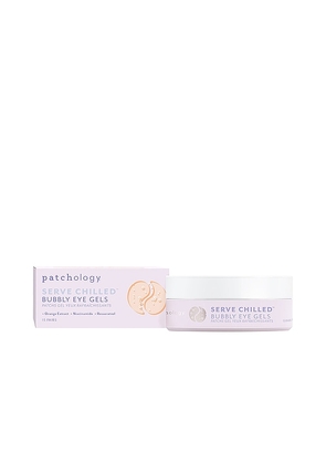 Patchology Serve Chilled Bubbly Eye Gels 15 Pair in Beauty: NA.