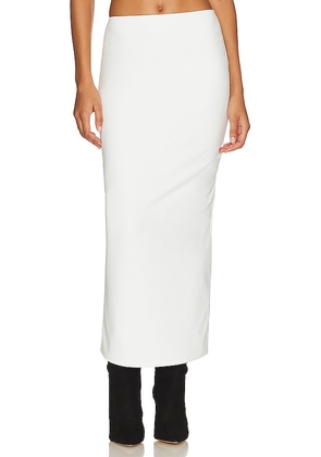 NBD x Maggie MacDonald Eulla Maxi Skirt in Ivory. Size M, S, XL, XS, XXS.