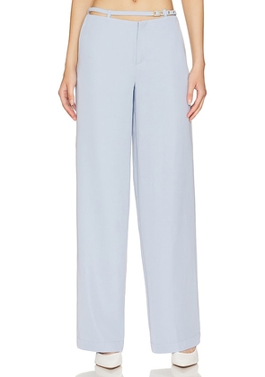 Lovers and Friends Frankie Pant in Baby Blue. Size S, XL, XS.