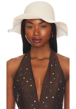 LSPACE Blissed Out Hat in Cream.