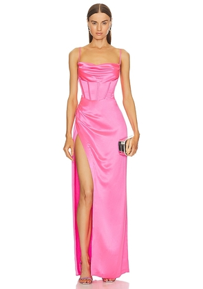 retrofete Rosa Dress in Pink. Size L, S, XL.