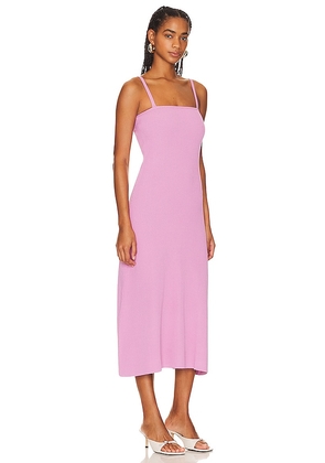 MINKPINK Lovita Knit Midi Dress in Lavender. Size M, S, XL, XS.
