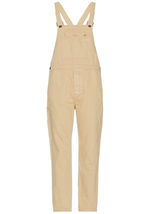 ROLLA'S Trade Overalls in Tan. Size M, S, XS.