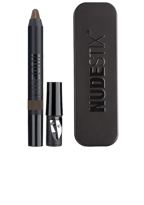 NUDESTIX Magnetic Matte Eye Pencil in Dark Grey.