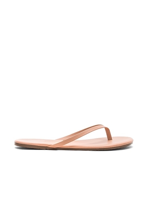 TKEES Foundations Matte Flip Flop in Brown. Size 10, 6.